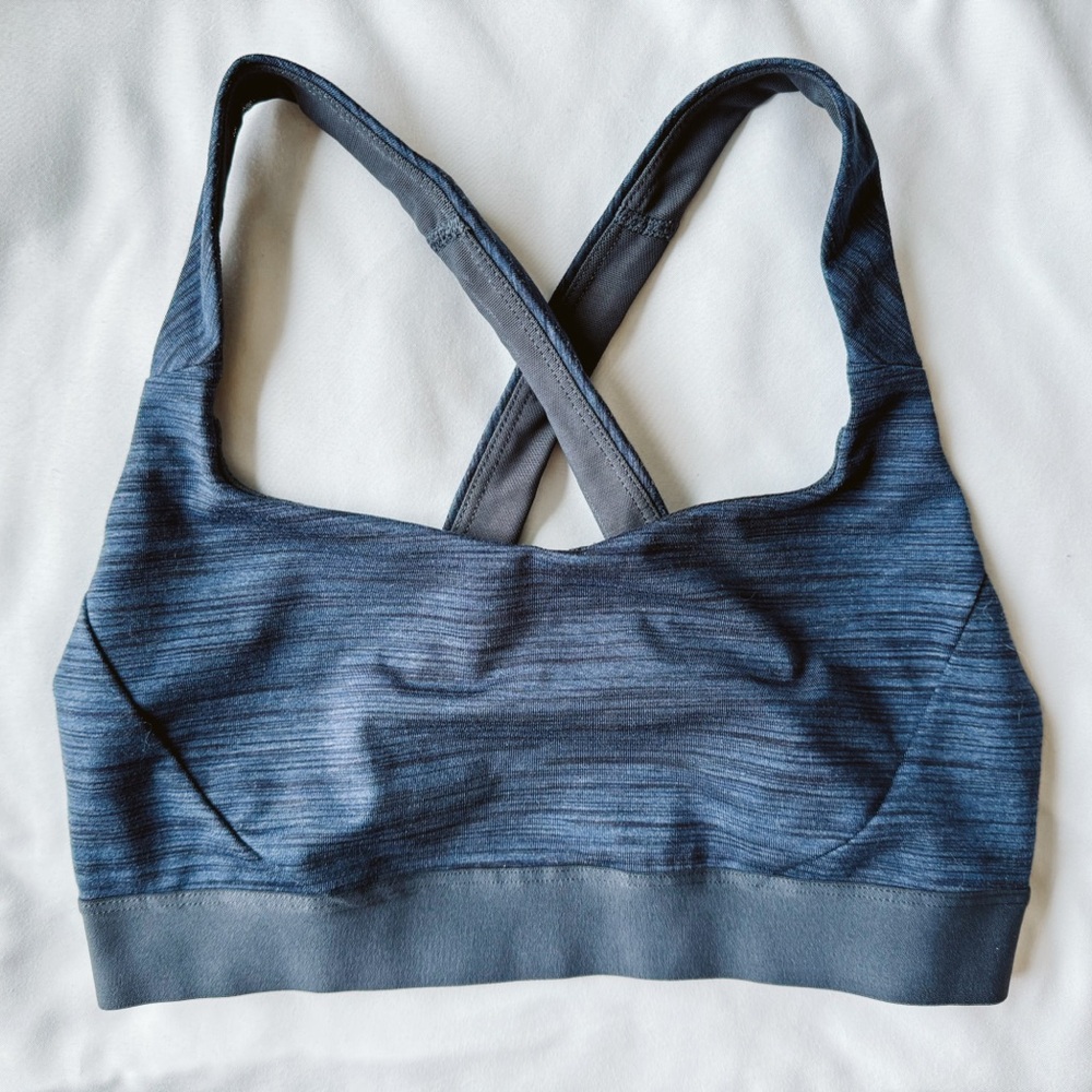Patagonia Women's Switchback Sports Bra - Dolomite Blue - Size Small